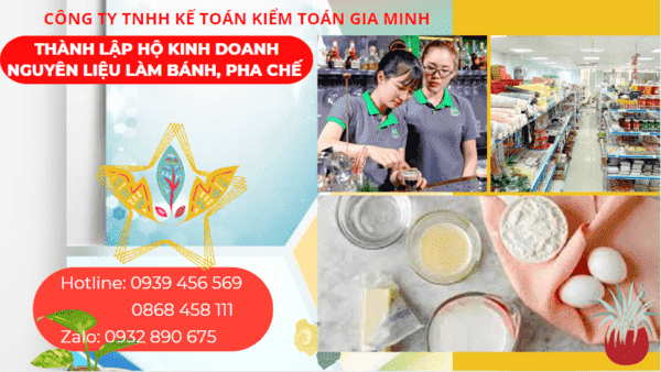 Thành lập hộ kinh doanh nguyên liệu làm bánh, pha chế tại thanh hóa 4 Kinh nghiệm thành lập hộ kinh doanh nguyên liệu làm bánh, pha chế tại Thanh Hóa