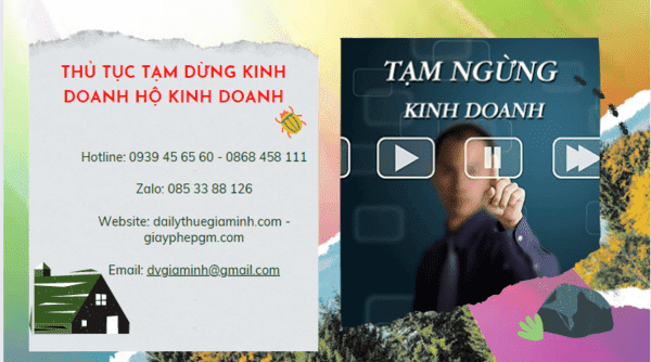 Thủ tục tạm dừng kinh doanh hộ kinh doanh tại Thành phố Huế 4 Thủ tục tạm dừng kinh doanh hộ cá thể 2022 tại Thành Phố Huế