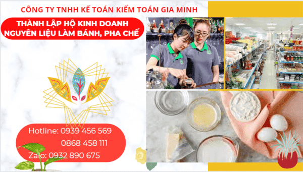 Thành lập hộ kinh doanh nguyên liệu làm bánh, pha chế tại thành phố huế 4 Kinh nghiệm thành lập hộ kinh doanh nguyên liệu làm bánh, pha chế tại Thành Phố Huế