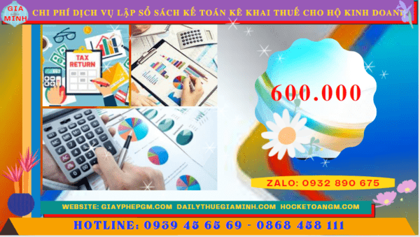 Bảng giá dịch vụ kê khai thuế hộ kinh doanh tại Thành Phố Hải Phòng