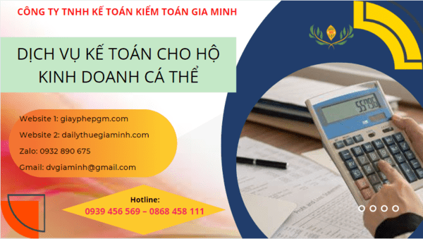 Địa chỉ làm dịch vụ kế toán hộ kinh doanh tại TP Hải Phòng