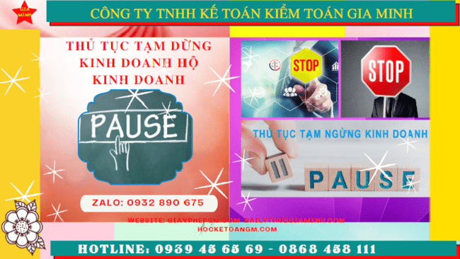 Tạm dừng kinh doanh hộ kinh doanh theo quy định tại Hòa Bình