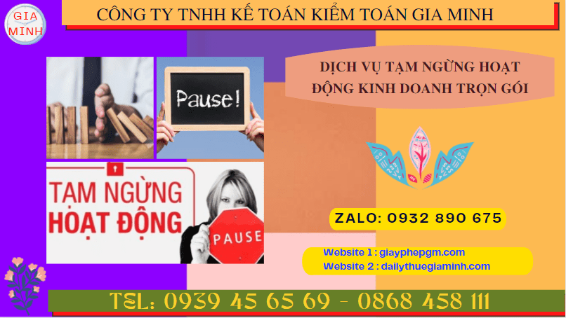 Thủ tục tạm ngừng hoạt động kinh doanh công ty tại Điện Biên