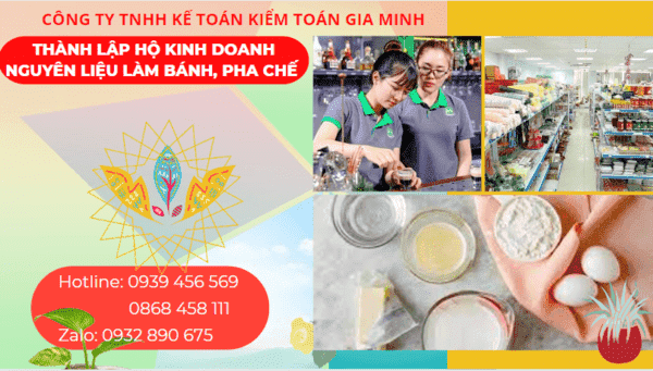 Thành lập hộ kinh doanh nguyên liệu làm bánh, pha chế tại vĩnh phúc 4 Kinh nghiệm thành lập hộ kinh doanh nguyên liệu làm bánh, pha chế tại Vĩnh Phúc