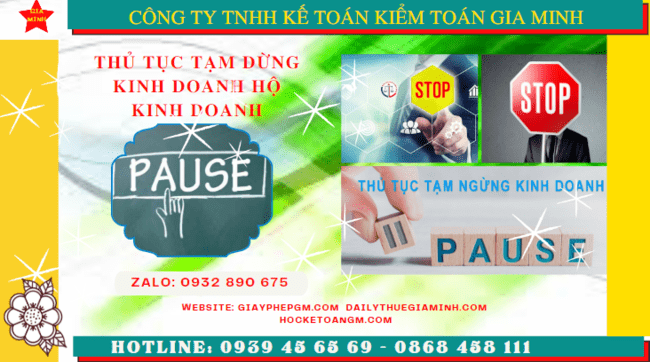 Thủ tục tạm dừng kinh doanh hộ kinh doanh tại Lạng Sơn 6 Tạm dừng kinh doanh hộ kinh doanh theo quy định tại Lạng Sơn
