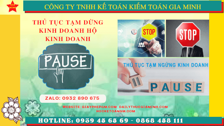Thủ tục tạm dừng kinh doanh hộ kinh doanh tại Cao Bằng – Hướng dẫn chi tiết 6 Tạm dừng kinh doanh hộ kinh doanh theo quy định tại Cao Bằng