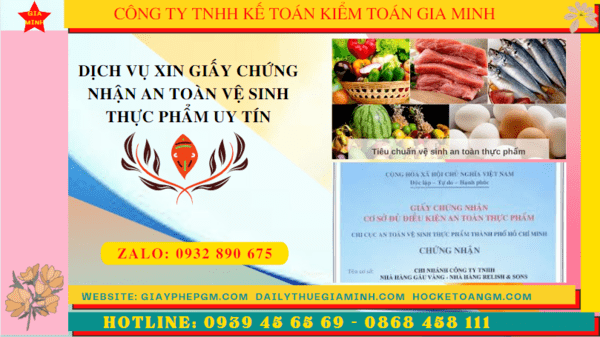 DỊCH VỤ XIN GIẤY CHỨNG NHẬN AN TOÀN VỆ SINH THỰC PHẨM UY TÍN TẠI YÊN BÁI 4 Điều kiện để cấp giấy chứng nhận an toàn vệ sinh thực phẩm tại Yên Bái