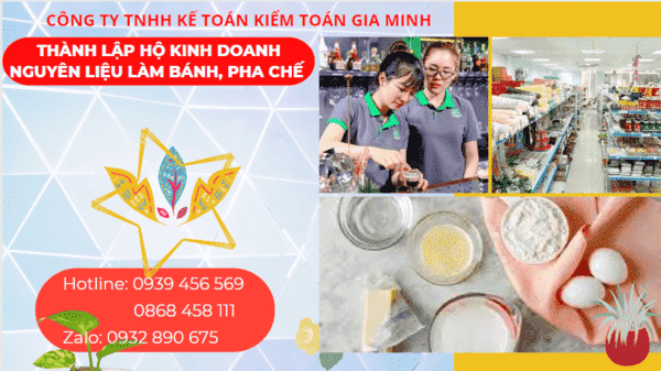 Thành lập hộ kinh doanh nguyên liệu làm bánh, pha chế tại hà giang 4 Kinh nghiệm thành lập hộ kinh doanh nguyên liệu làm bánh, pha chế tại Hà Giang