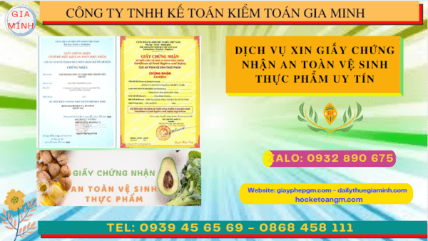 DỊCH VỤ XIN GIẤY CHỨNG NHẬN AN TOÀN VỆ SINH THỰC PHẨM UY TÍN TẠI YÊN BÁI 6 Hồ sơ xin cấp giấy chứng nhận an toàn vệ sinh thực phẩm tại Yên Bái