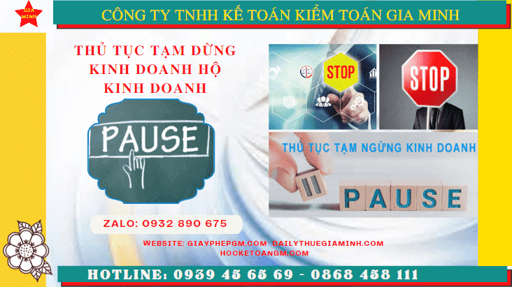Thủ tục tạm dừng kinh doanh hộ kinh doanh tại Bắc Giang 6 Tạm dừng kinh doanh hộ kinh doanh theo quy định tại Bắc Giang