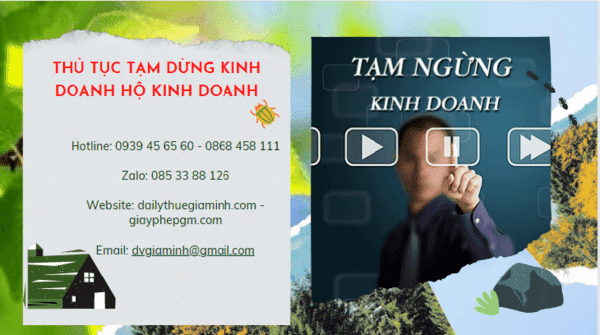 Thủ tục tạm dừng kinh doanh hộ kinh doanh tại Quảng Ninh 4 Thủ tục tạm dừng kinh doanh hộ cá thể 2022 tại Quảng Ninh