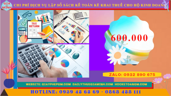 Dịch vụ lập sổ sách kế toán kê khai thuế cho hộ kinh doanh tại vũng tàu 5 Bảng giá dịch vụ kê khai thuế hộ kinh doanh tại Vũng Tàu