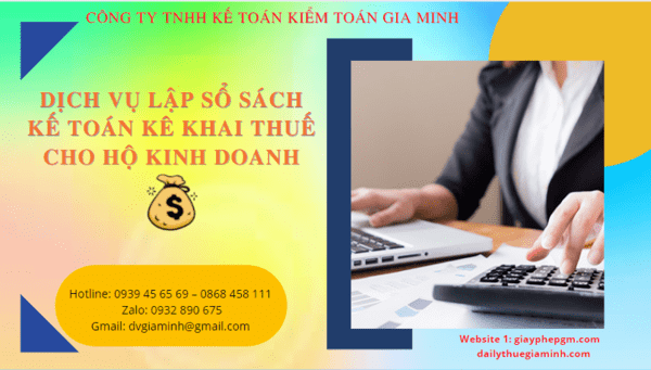 Dịch vụ lập sổ sách kế toán cho hộ kinh doanh tại Lào Cai
