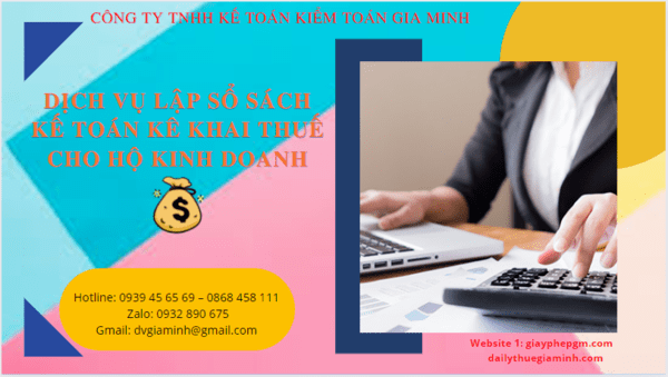 Dịch vụ lập sổ sách kế toán cho hộ kinh doanh tại Yên Bái