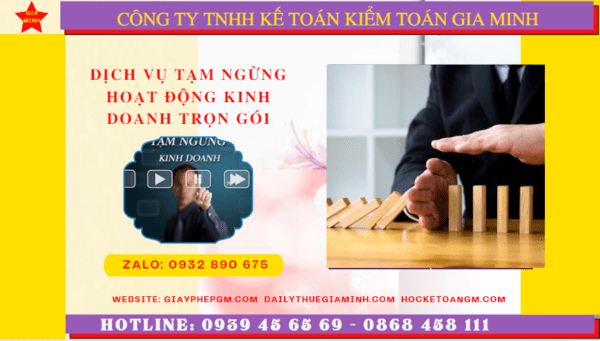 Dịch vụ thủ tục tạm ngừng kinh doanh trọn gói tại Lào Cai