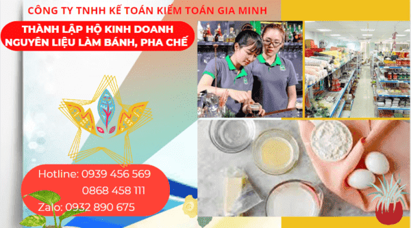Thành lập hộ kinh doanh nguyên liệu làm bánh, pha chế tại Lai Châu 4 Kinh nghiệm thành lập hộ kinh doanh nguyên liệu làm bánh, pha chế tại Lai Châu