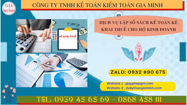 Dịch vụ lập sổ sách kế toán kê khai thuế cho hộ kinh doanh tại thành phố đà nẵng 4 Dịch vụ kê khai thuế cho hộ kinh doanh theo quy định mới tại Thành Phố Đà Nẵng