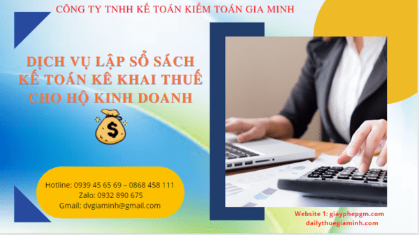 Dịch vụ lập sổ sách kế toán cho hộ kinh doanh tại Phú Quốc