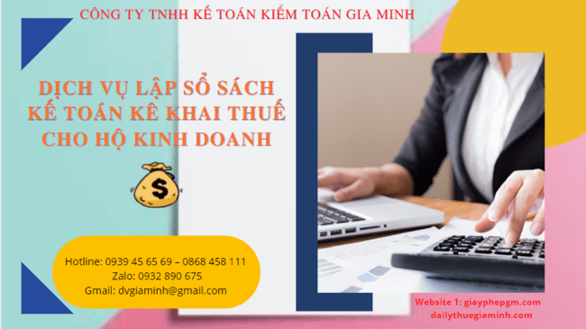 Dịch vụ lập sổ sách kế toán cho hộ kinh doanh tại TP Hải Phòng