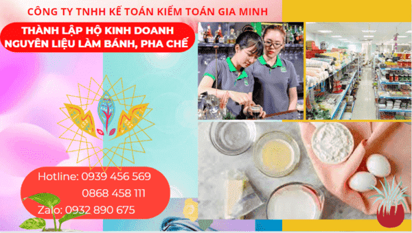 Thành lập hộ kinh doanh nguyên liệu làm bánh, pha chế tại yên bái 4 Kinh nghiệm thành lập hộ kinh doanh nguyên liệu làm bánh, pha chế tại Yên Bái