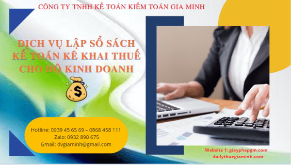 Dịch vụ lập sổ sách kế toán kê khai thuế cho hộ kinh doanh tại Bà Rịa – Vũng Tàu 6 Dịch vụ lập sổ sách kế toán cho hộ kinh doanh tại Bà Rịa Vũng Tàu