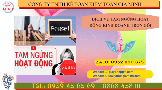 Dịch vụ tạm ngừng hoạt động kinh doanh trọn gói tại Hưng Yên 5 Thủ tục tạm ngừng hoạt động kinh doanh công ty tại Hưng Yên