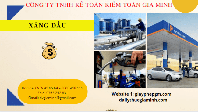 Bảng định mức xăng dầu do nhà nước ban hành 