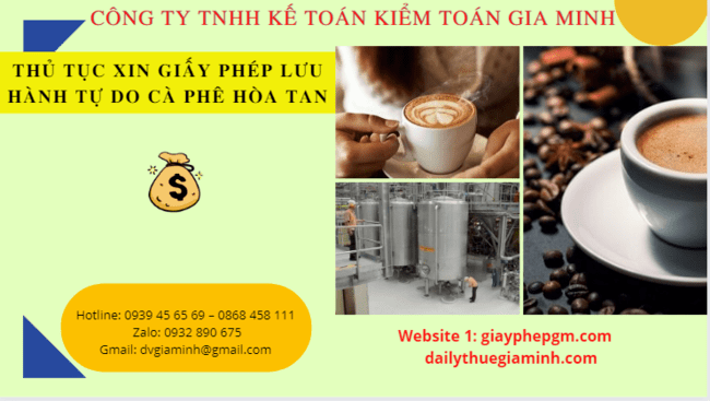 Thủ tục xin giấy phép lưu hành tự do cà phê hòa tan 1 Xin giấy phép lưu hành cà phê hòa tan ở đâu?