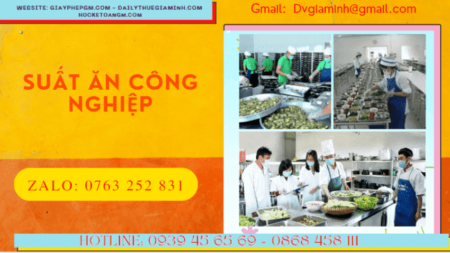 Thành lập công ty suất ăn công nghiệp 9 Điều kiện thành lập công ty suất ăn công nghiệp mới nhất