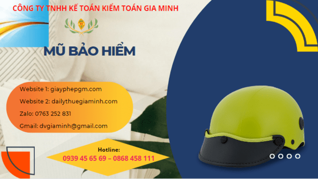 THỦ TỤC BỔ SUNG THÊM MÃ NGÀNH NGHỀ SẢN XUẤT MŨ BẢO HIỂM 3 Dịch vụ bổ sung ngành nghề sản xuất mũ bảo hiểm