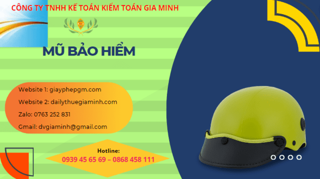 THỦ TỤC CẤP GIẤY CHỨNG NHẬN ĐỦ ĐIỀU KIỆN SẢN XUẤT MŨ BẢO HIỂM 3 Thủ tục cấp giấy chứng nhận sản xuất mũ bảo hiểm