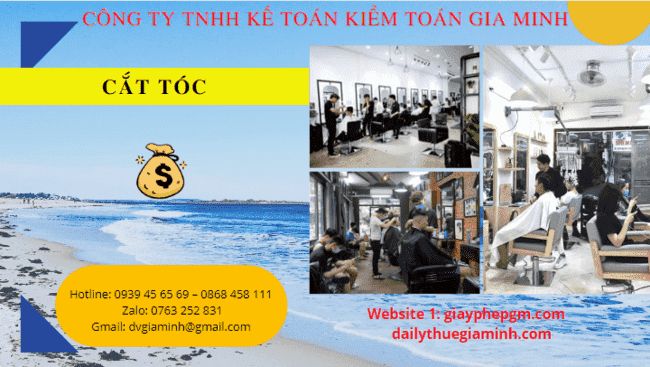 CẮT TÓC, GỘI ĐẦU ĐÓNG THUẾ NHƯ THẾ NÀO? 4 Mở quán cắt tóc có phải đóng thuế không?