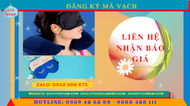 ĐĂNG KÝ MÃ VẠCH MIẾNG BỊT MẮT 2 Đăng ký mã số vạch miếng bịt mắt hết bao nhiêu tiền?