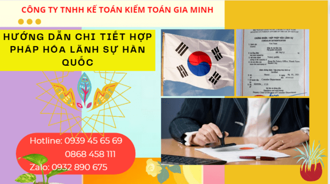 HƯỚNG DẪN CHI TIẾT HỢP PHÁP HÓA LÃNH SỰ HÀN QUỐC 5 Hợp pháp hóa lãnh sự Hàn Quốc mới nhất