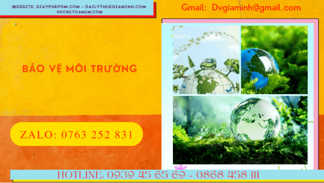 Đăng ký kế hoạch bảo vệ môi trường 5 Đối tượng thủ tục lập kế hoạch bảo vệ môi trường