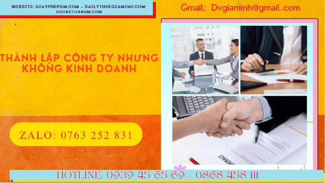 Thành Lập Công Ty Nhưng Không Kinh Doanh Có Sao Không? – Lý Do, Rủi Ro & Những Điều Cần Biết 11 Thành lập công ty mà không kinh doanh cần phải làm gì
