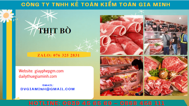 Thủ tục bổ sung ngành nghề kinh doanh thịt bò 10 Hướng dẫn bổ sung mã ngành kinh doanh thịt bò