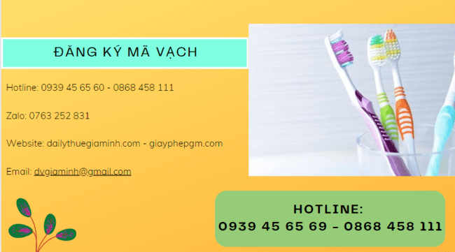 Thủ tục nhập khẩu bàn chải đánh răng