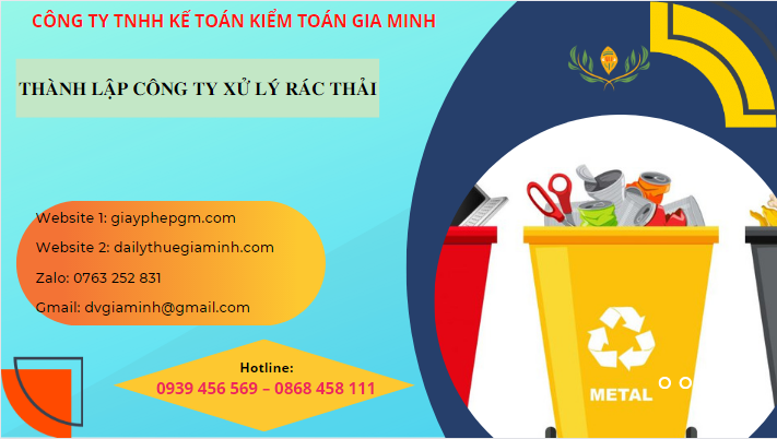 Thành lập công ty xử lý rác thải 6 Kinh doanh xử lý rác thải có phải thành lập doanh nghiệp không?