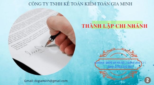 Dịch vụ đăng ký thành lập chi nhánh công ty tại TPHCM 14 Đăng ký hoạt động chi nhánh văn phòng đại diện tại Tphcm