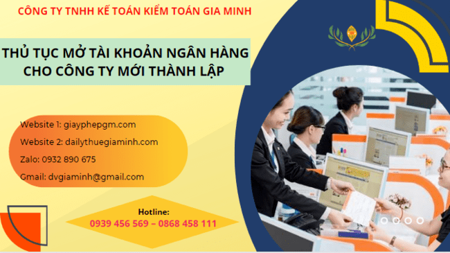 Thủ tục mở tài khoản ngân hàng cho doanh nghiệp có gì mới?