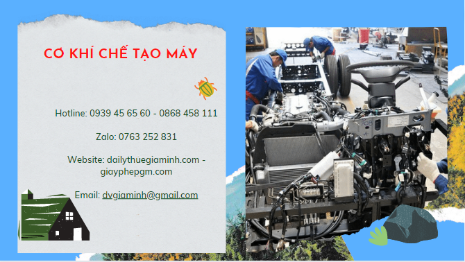 Thủ tục thành lập công ty cơ khí chế tạo máy 14 Kinh nghiệm thành lập công ty cơ khí chế tạo thành công