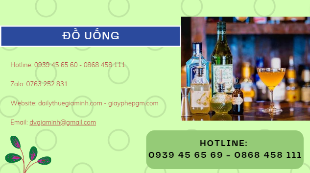THỦ TỤC BỔ SUNG NGÀNH NGHỀ KINH DOANH ĐỒ UỐNG 14 Hướng dẫn chi tiết bổ sung ngành nghề kinh doanh đồ uống