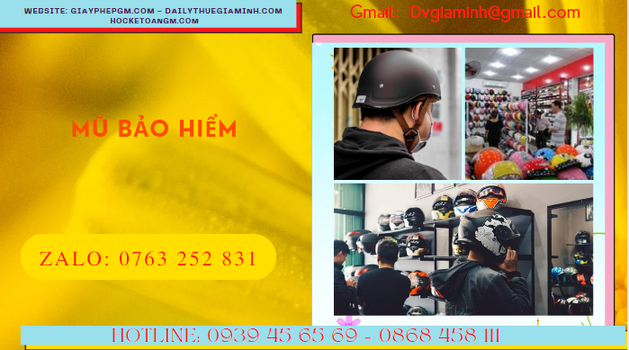 THỦ TỤC BỔ SUNG THÊM MÃ NGÀNH NGHỀ SẢN XUẤT MŨ BẢO HIỂM 1 Mã ngành nghề sản xuất thiết bị bảo hộ lao động