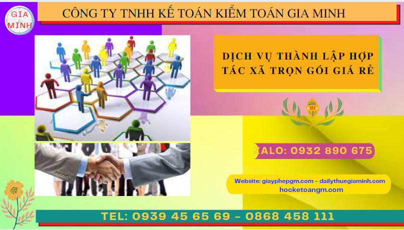 Dịch vụ thành lập hợp tác xã quận hai bà trưng trọn gói giá rẻ 4 Dịch vụ làm thủ tục thành lập hợp tác xã trọn gói giá rẻ tại Quận Hai Bà Trưng - Hà Nội