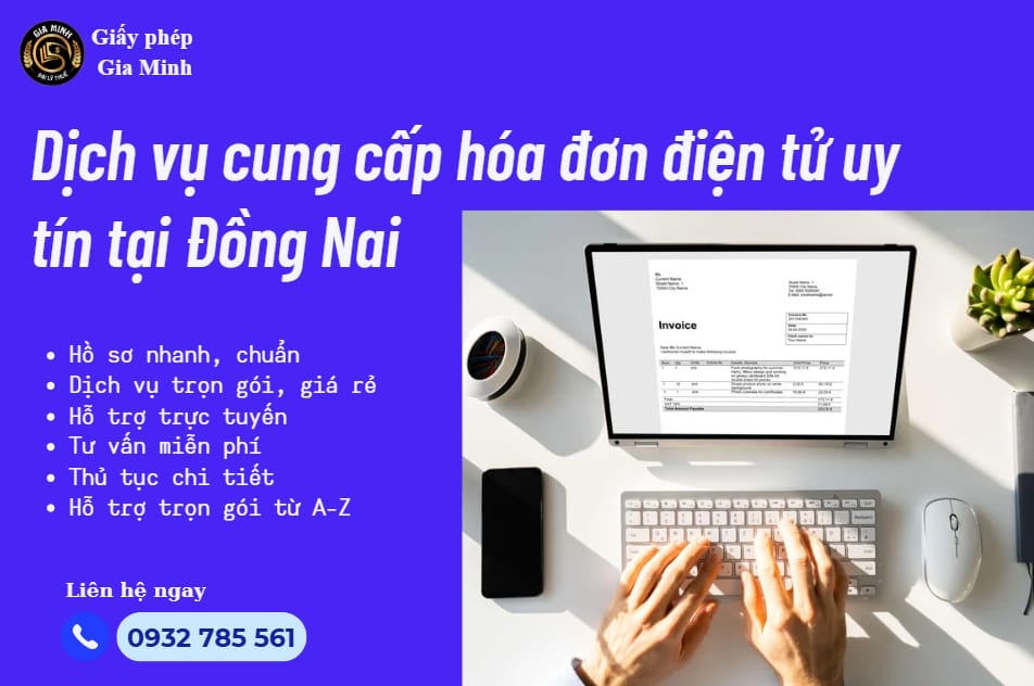 Dịch vụ cung cấp hóa đơn điện tử uy tín tại Đồng Nai – Nhanh chóng, An toàn, Chuẩn pháp lý 5 Dịch vụ hóa đơn điện tử tại Đồng Nai