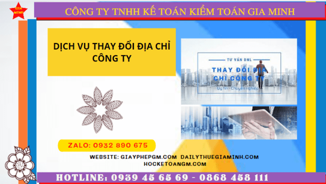 Dịch vụ thay đổi địa chỉ công ty tại tây ninh chỉ 1.200.000 đ 6 Thủ tục chuyển địa điểm kinh doanh thay đổi tên công ty tại Tây Ninh