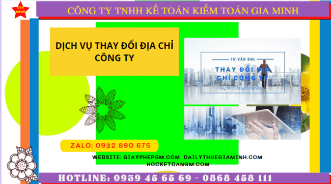 Dịch vụ thay đổi địa chỉ công ty tại gia lai chỉ 1.200.000 đ 6 Thủ tục chuyển địa điểm kinh doanh thay đổi tên công ty tại Gia Lai