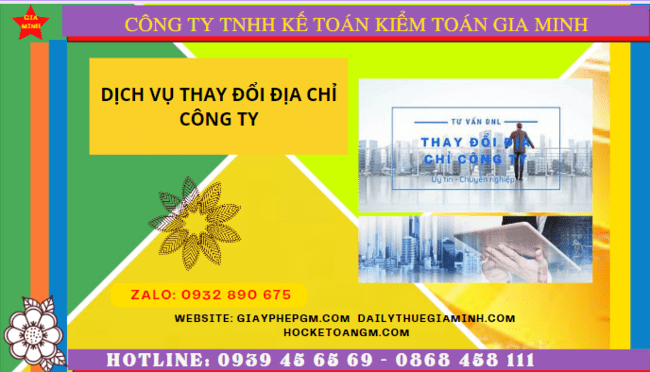 DỊCH VỤ THAY ĐỔI ĐỊA CHỈ CÔNG TY TẠI KON TUM CHỈ 1.200.000 Đ 6 Thủ tục chuyển địa điểm kinh doanh thay đổi tên công ty tại Kon Tum
