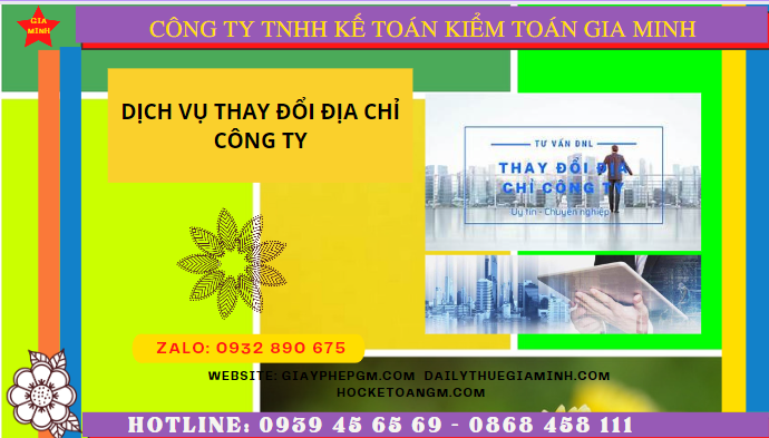 Thủ tục chuyển địa điểm kinh doanh thay đổi tên công ty tại Lâm Đồng
